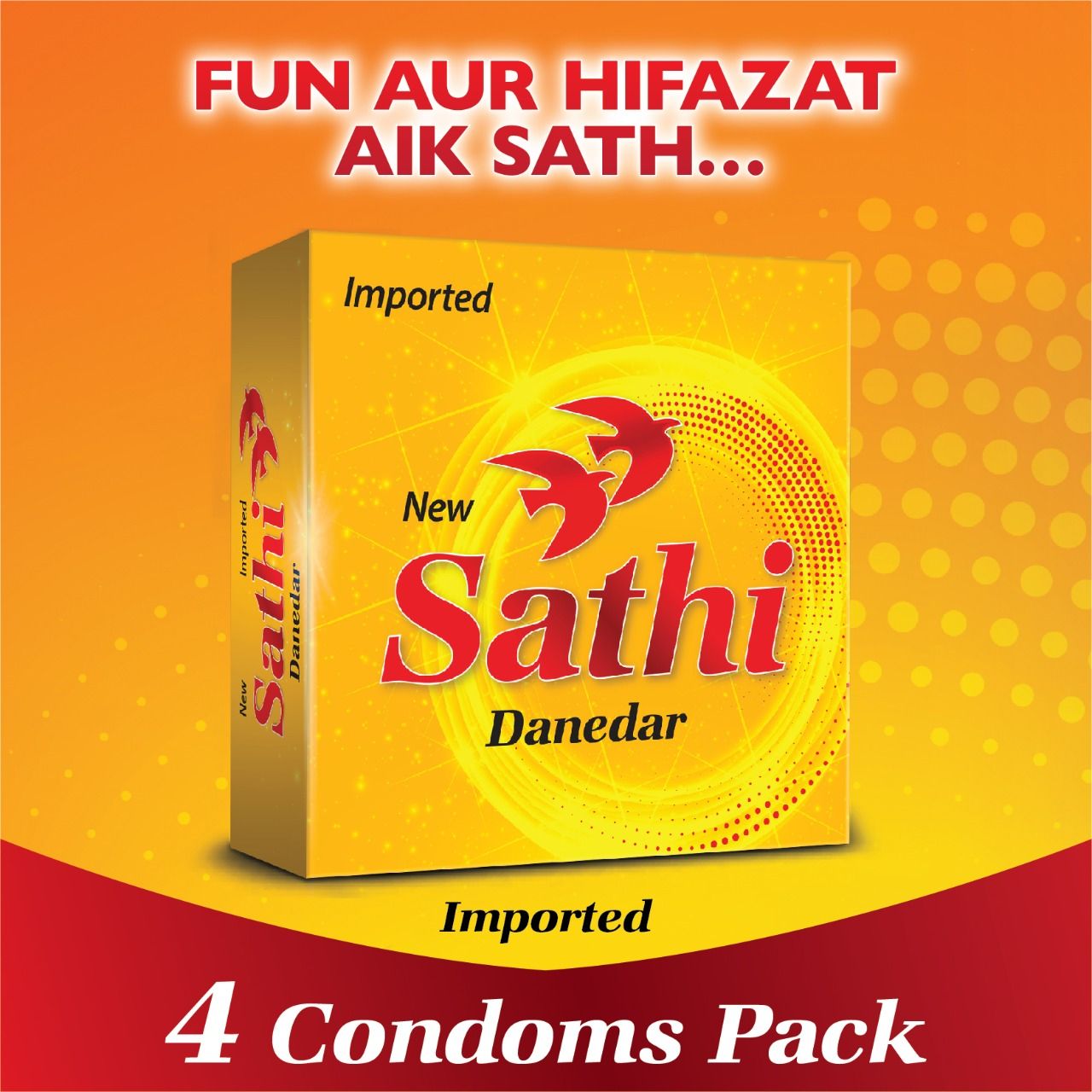 Sathi Dotted Daedar Condom