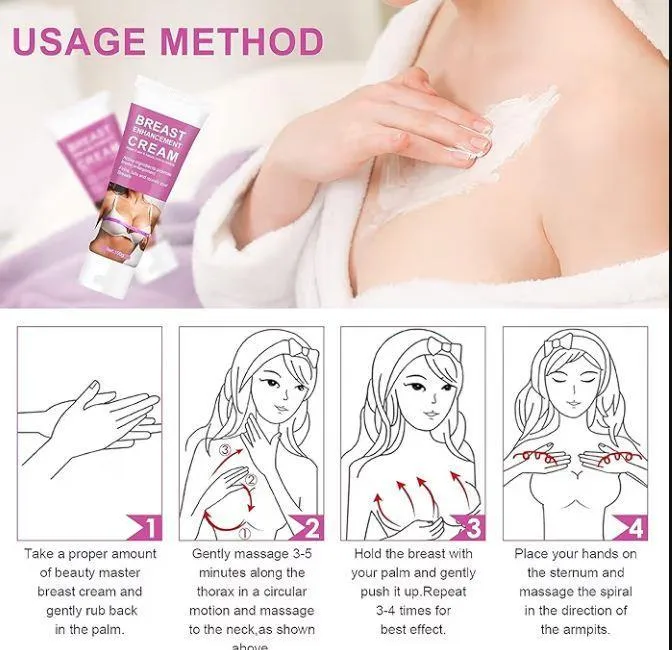 Breast Enlargement Whitening Cream for All Skin Types