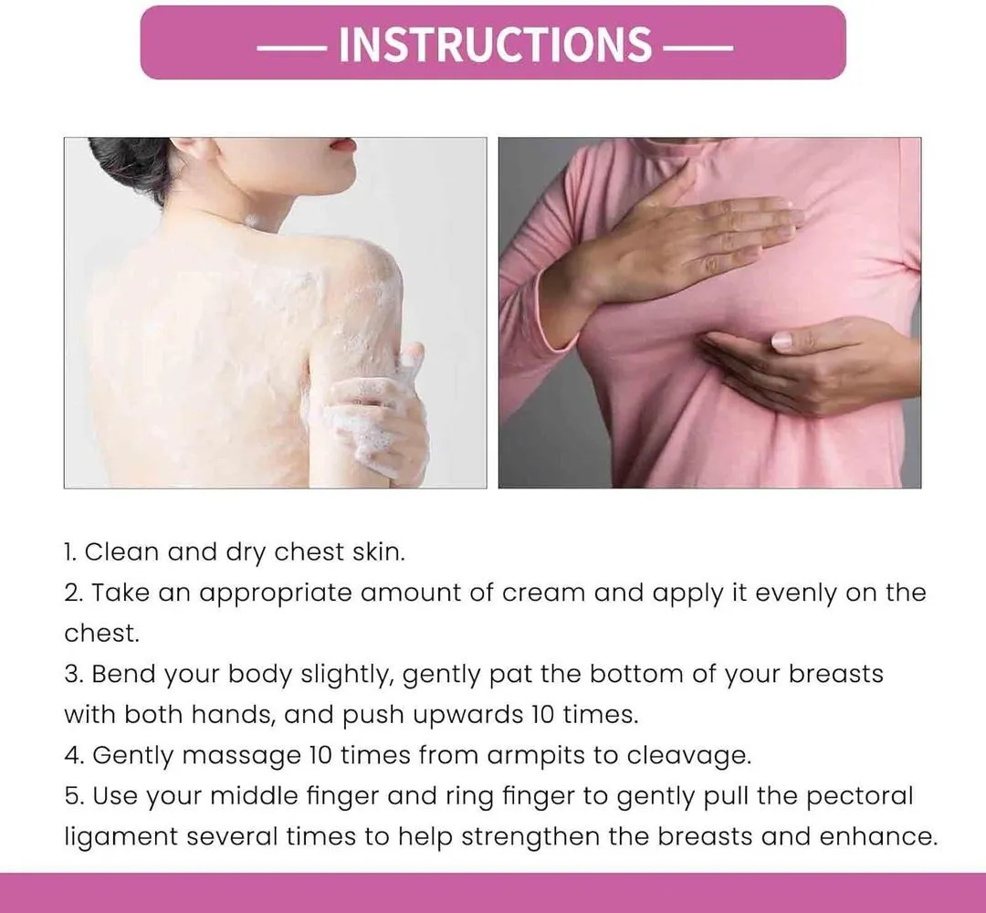 Breast Enlargement Whitening Cream for All Skin Types
