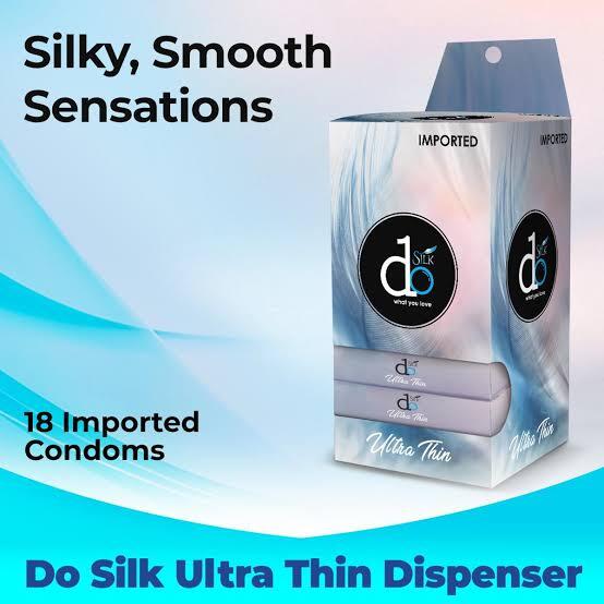 x1 Ultra Thin Silk Condoms Pack of 3 DO 100% orignal